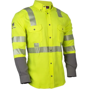 DRIFIRE FR Hi-Vis Camisa de Trabajo Ultraligera | Manga Larga