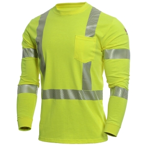 DRIFIRE StrongKnit FR Hi-Vis Manga Larga | Ultraligera y Resistente al Fuego