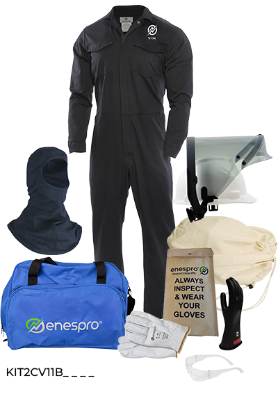 Kit de protección contra arco eléctrico Enespro® ArcGuard® de 12 cal.