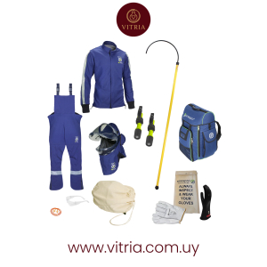 Kit de protección contra riesgos para vehículos eléctricos Enespro® 40 Cal Premium