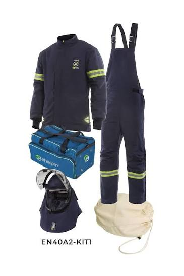KIT DE PROTECCIÓN CONTRA ARCO ELECTRICO DE 40cal/cm² CATEGORIA 4