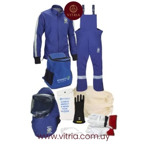 KIT DE PROTECCIÓN CONTRA ARCO ELECTRICO DE 40cal/cm² CATEGORIA 5